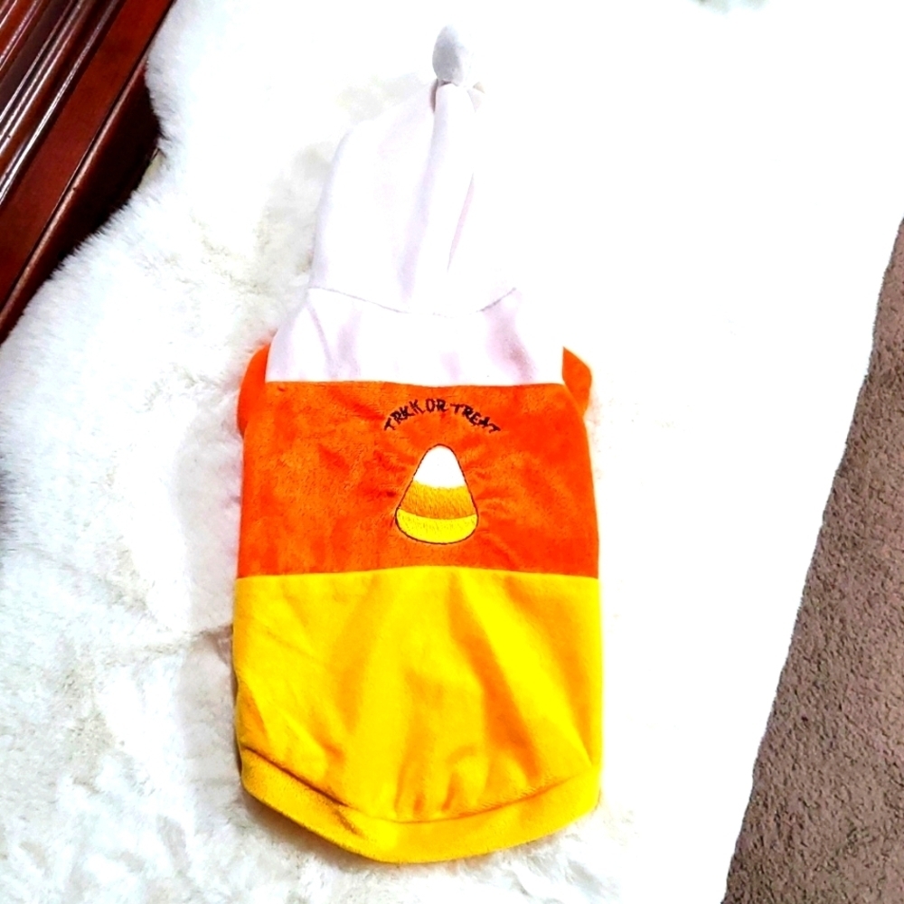 DOG HALLOWEEN CANDY 🍬 COSTUME WITH HOODIE 🐶 - Picture 4 of 11